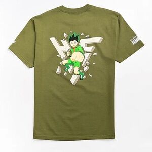Hypland x Hunter Hunter GON Olive Graphic T-Shirt